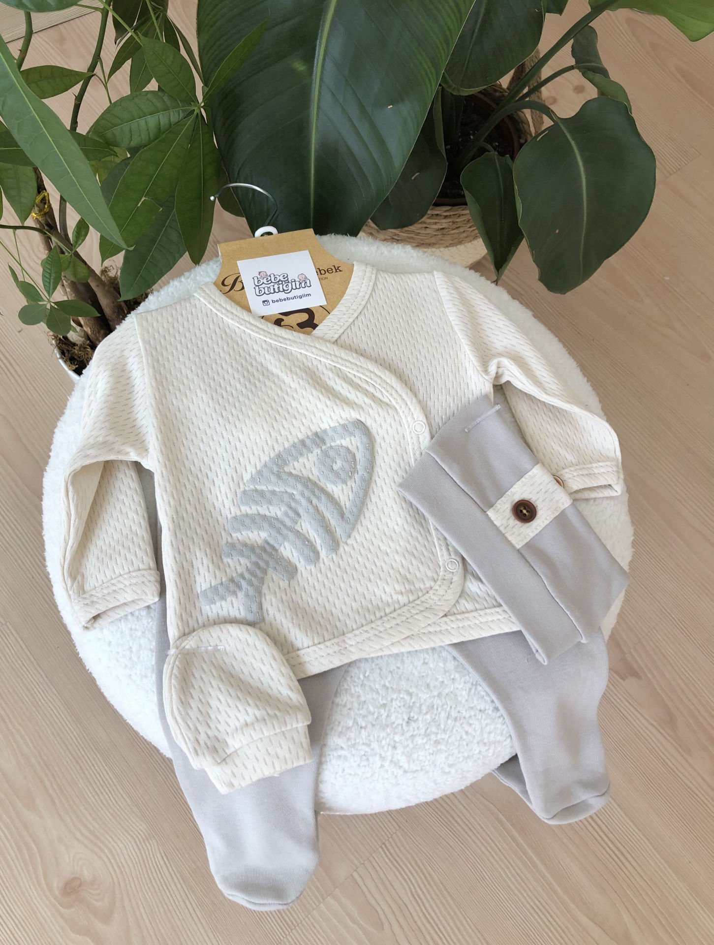 Gri balıklı 5’li set