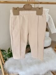 Premium bej kapitone montlu 3’lü takım