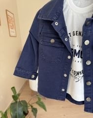 Lacivert ceketli 3’lü takım