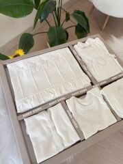 İncili fiyonk 10 parça hastane çıkış set