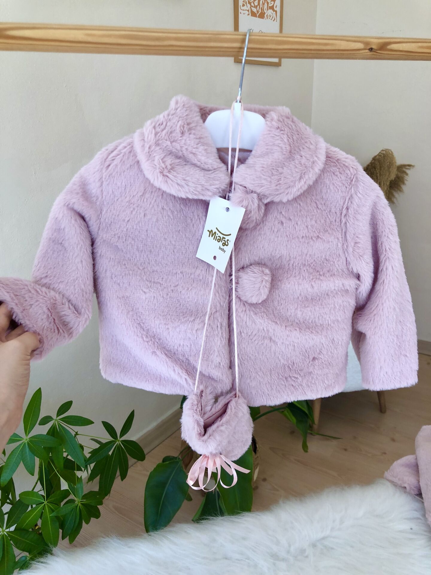 Premium çantalı kürk