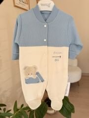 Mavi ayıcıklı tulum