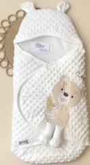 KAPİTONE nakışlı  kundak