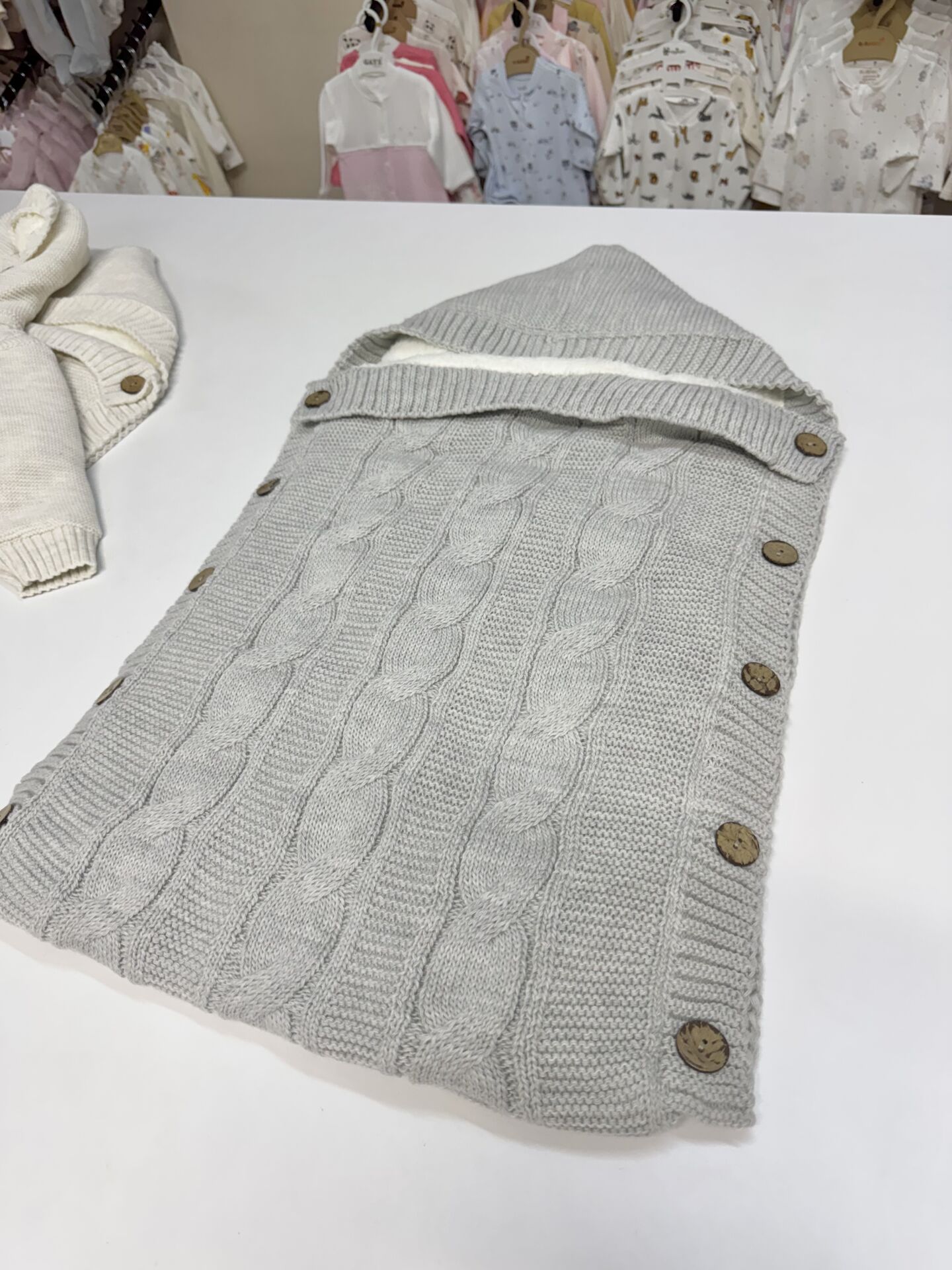 Gri triko Welsoft kundak