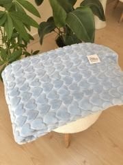 Mavi kalpli golden battaniye