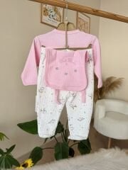 Pembe kuşlu 5’li set