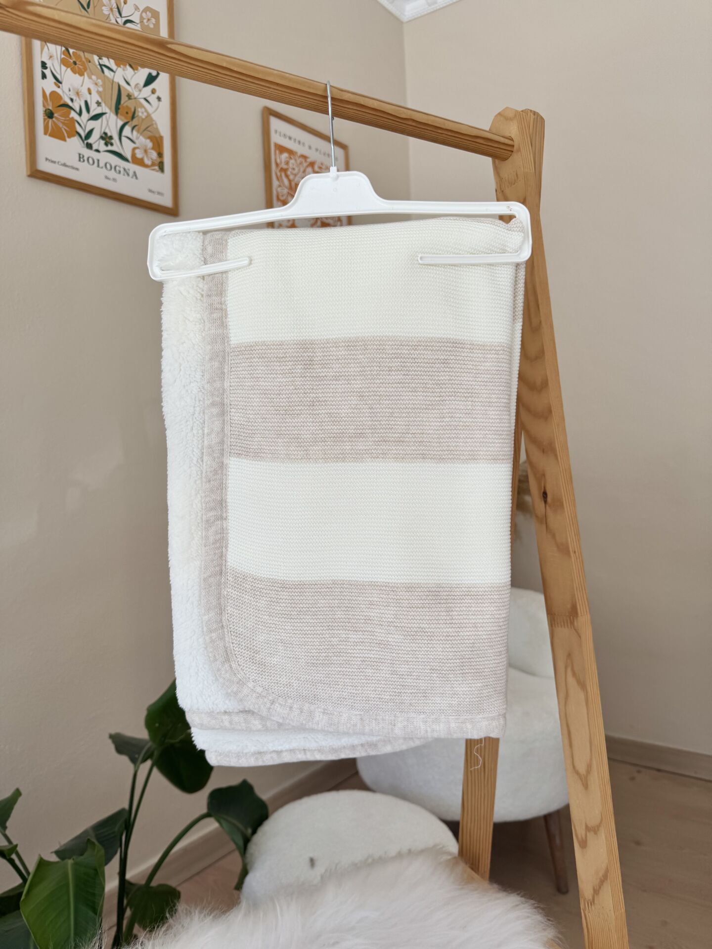 Bej WELSOFT battaniye