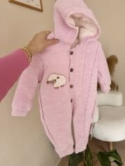 Pembe kuzulu triko Welsoft tulum