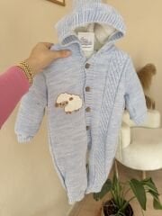 Mavi kuzulu triko Welsoft tulum