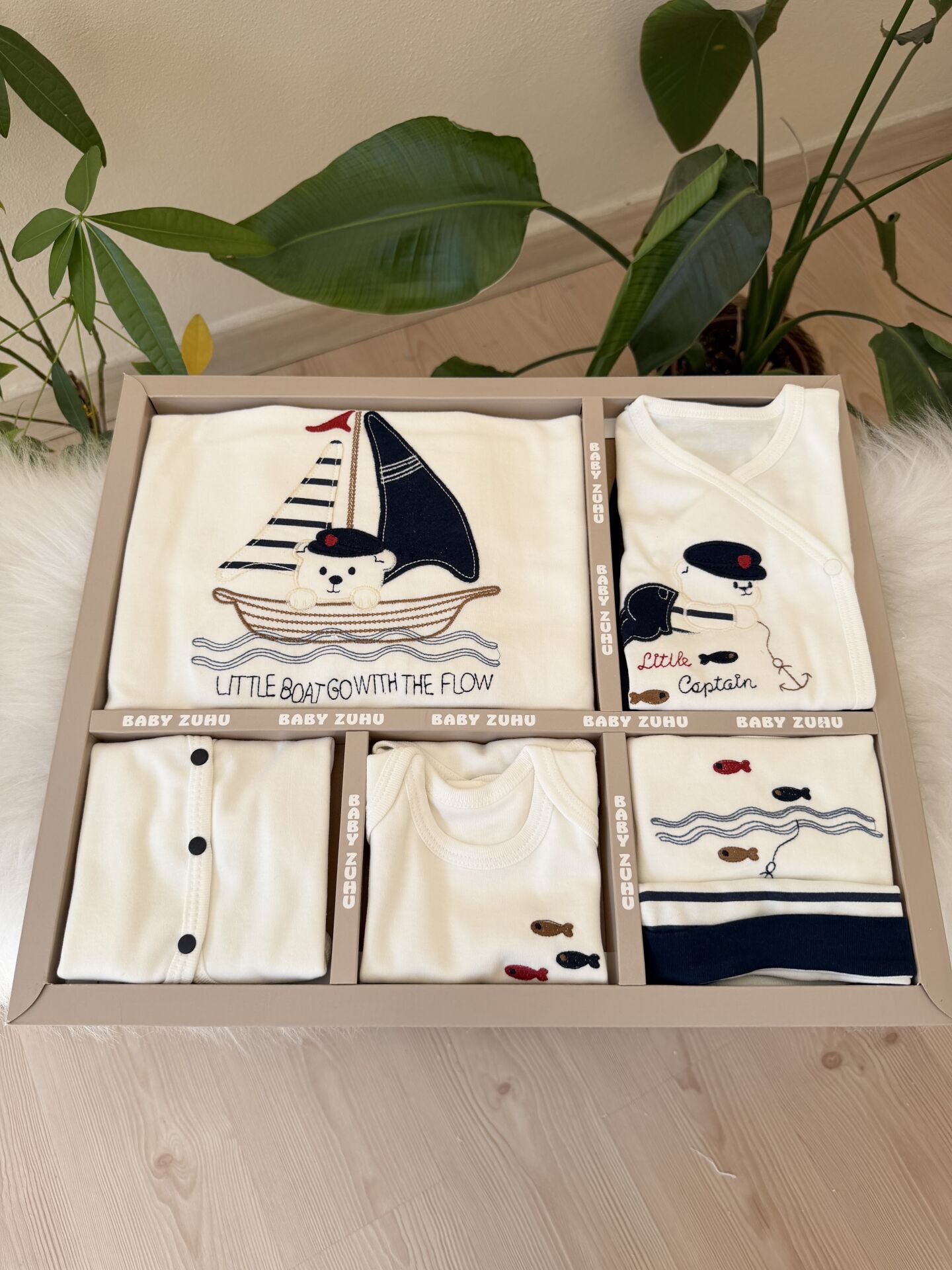 Ayıcıklı gemici model 10 parça hastane çıkış set
