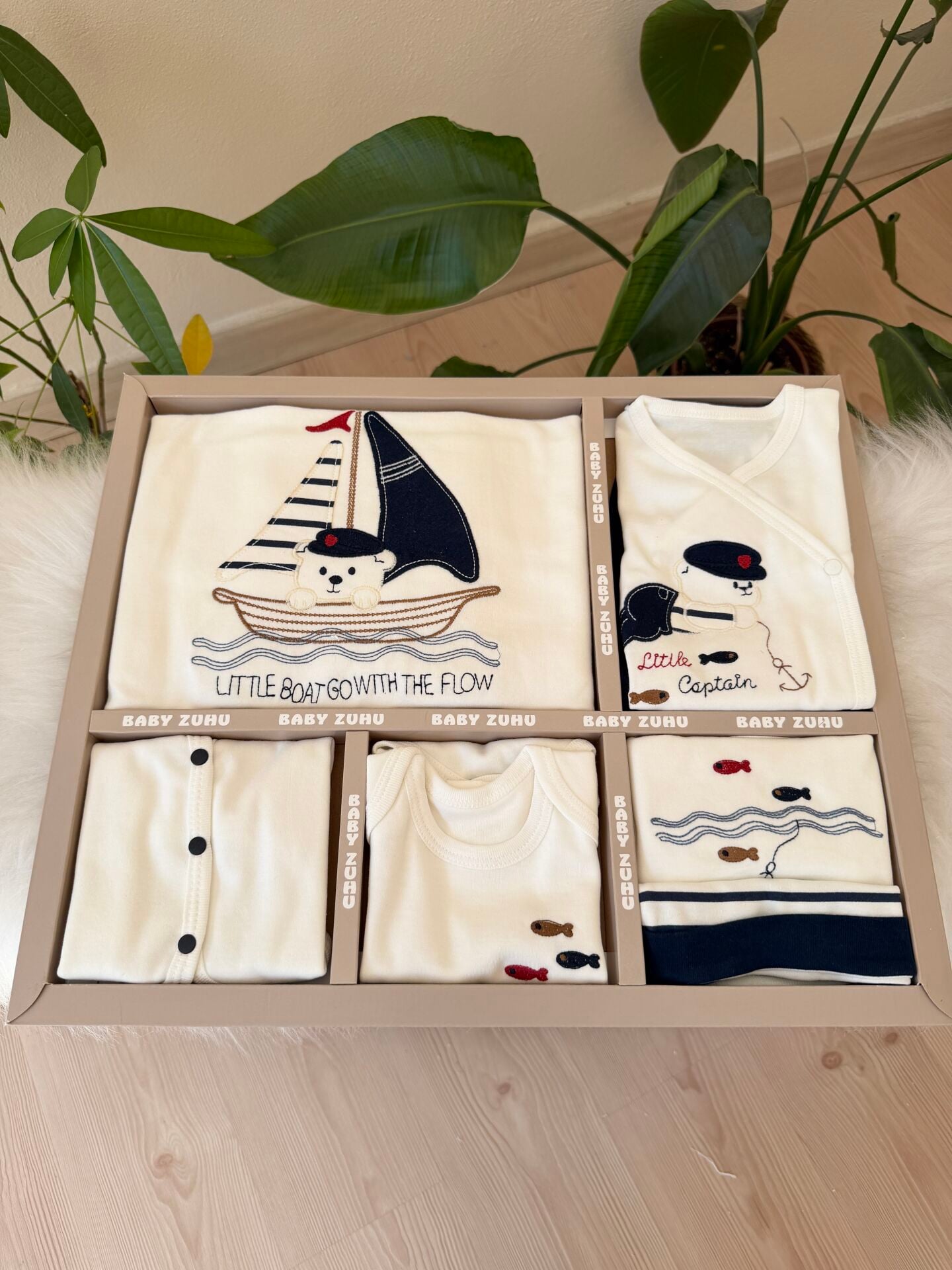 Ayıcıklı gemici model 10 parça hastane çıkış set