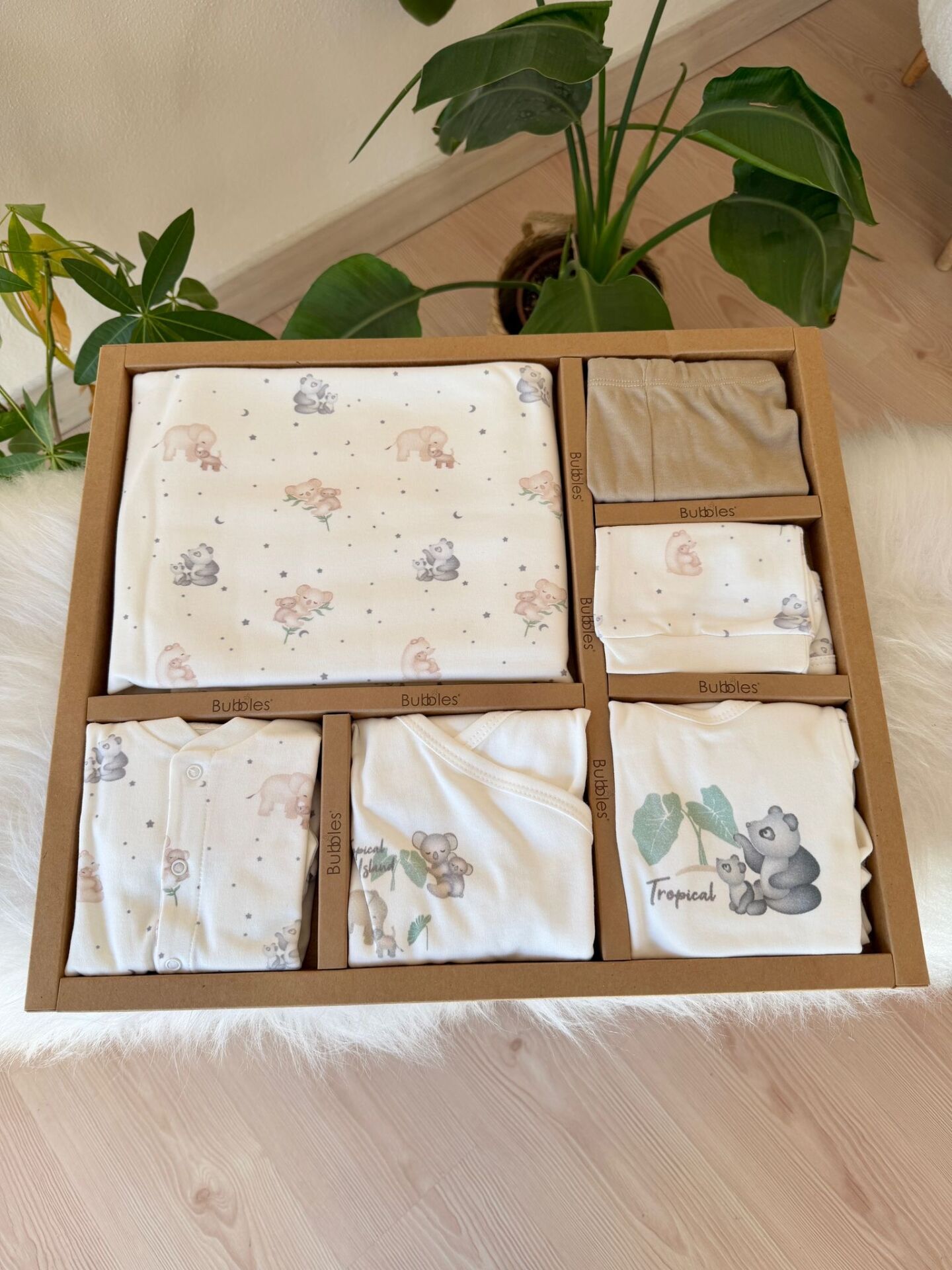 ORGANİK KOALA DETAYLI HASTANE ÇIKIŞ SETİ