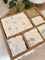 ORGANİK KOALA DETAYLI HASTANE ÇIKIŞ SETİ