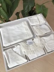 Tasarım güpürlü tulumlu 10 parça set