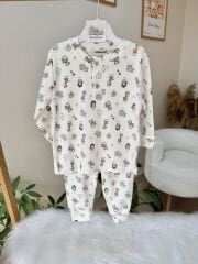 Sevimli hayvanlar pijama takımı