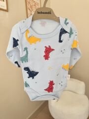 Mavi dinazorlu çıtçıtlı badi