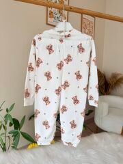 Lüx kalite ayıcıklı pijama takımı