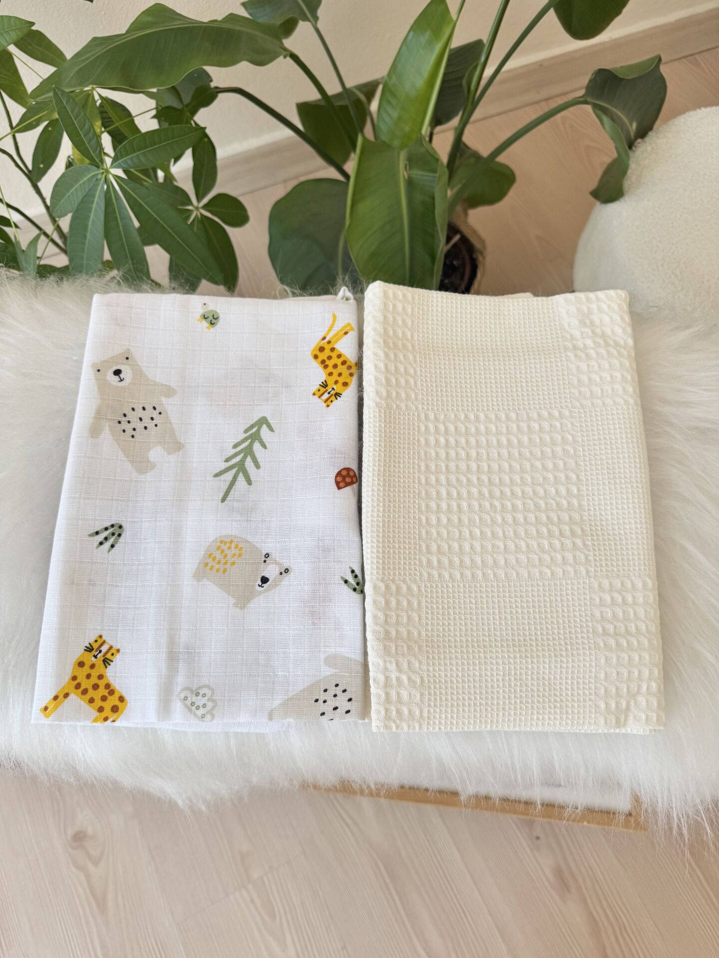 Pike ve müslin battaniye set