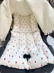 Kalp desenli Puset takımı