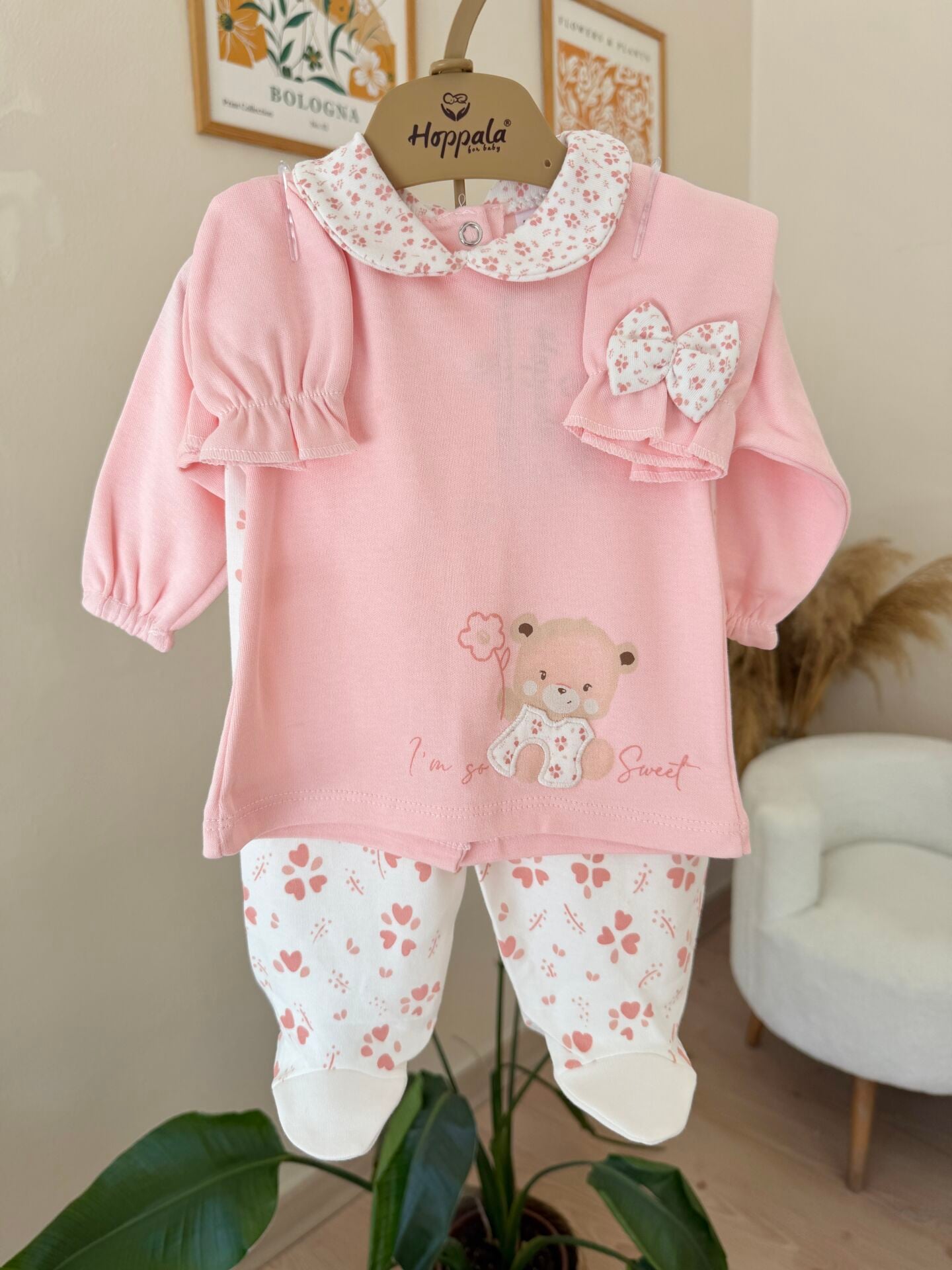 Pembe sevimli ayıcık 5’li set