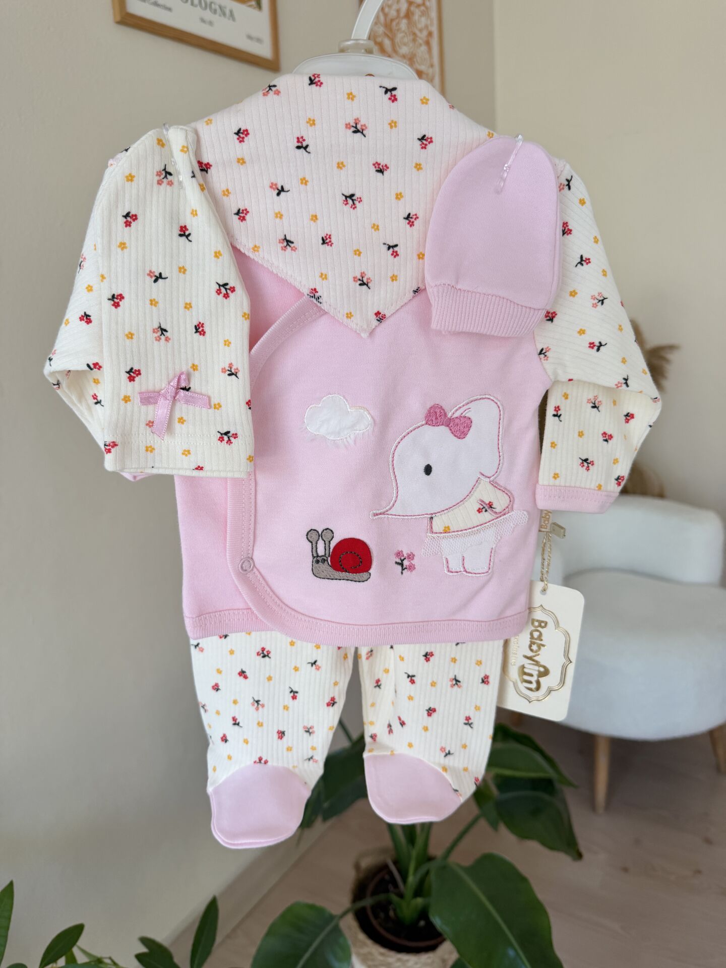 Pembe filli 5’li set