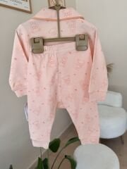 LÜX kalite somon sevimli pijama takımı