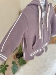 Alo yazılı 3 ip şardonlu 3’lü eşofman takımı