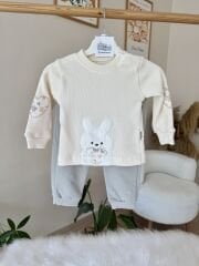 PREMİUM tavşan kulak 3’lü yelekli takım