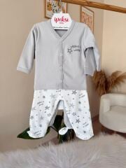Gri yıldızlı fil 8’li set