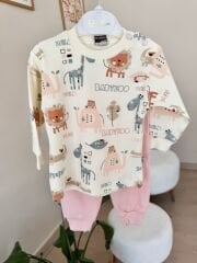 PREMİUM pembe zoo 2’li takım