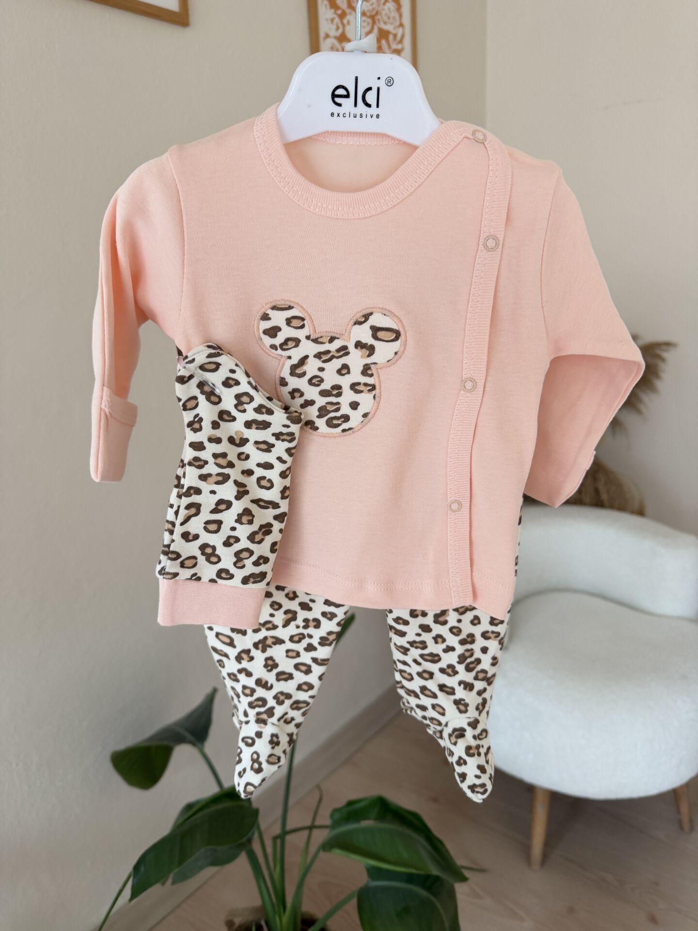 Pudra leopar 3’lü pratik takım