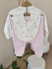 PREMİUM pembe kelebek 5’li set