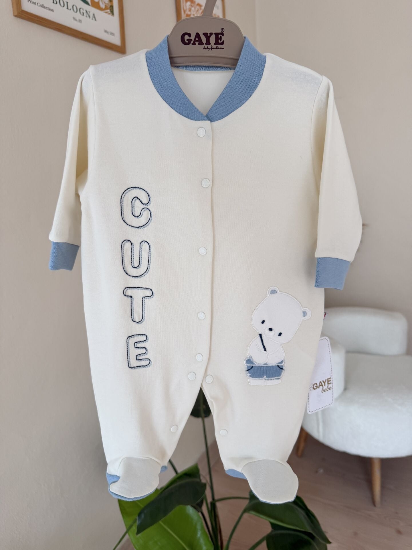 Mavi cute bear tulum