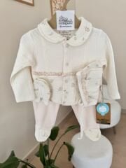 PREMİUM pudra çiçekli 5’li set