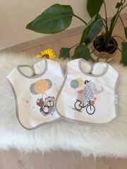 Mama önlüğü (seçtiğiniz renkte herhangi bir desen eklenecektir )