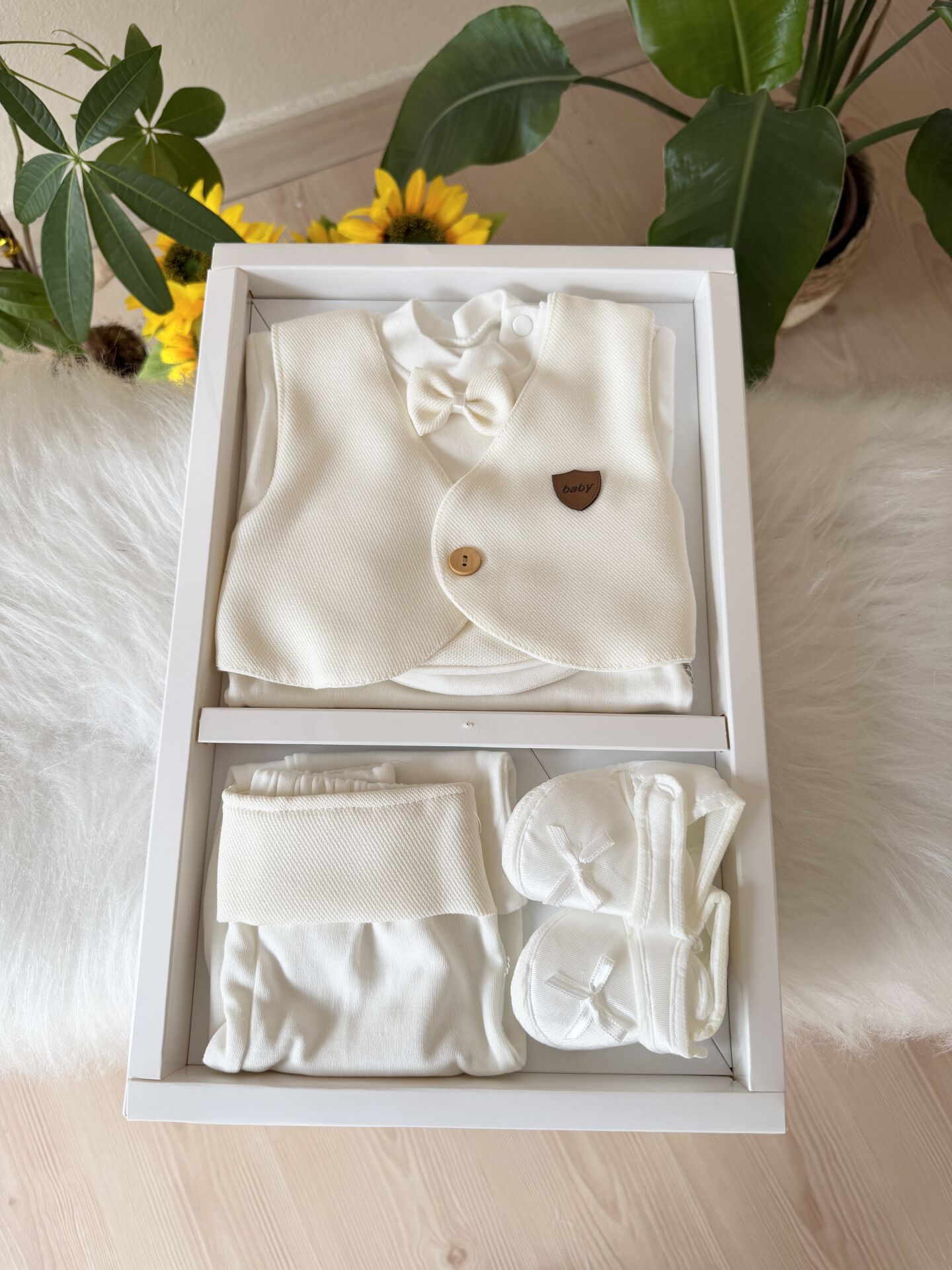 Krem papyonlu set