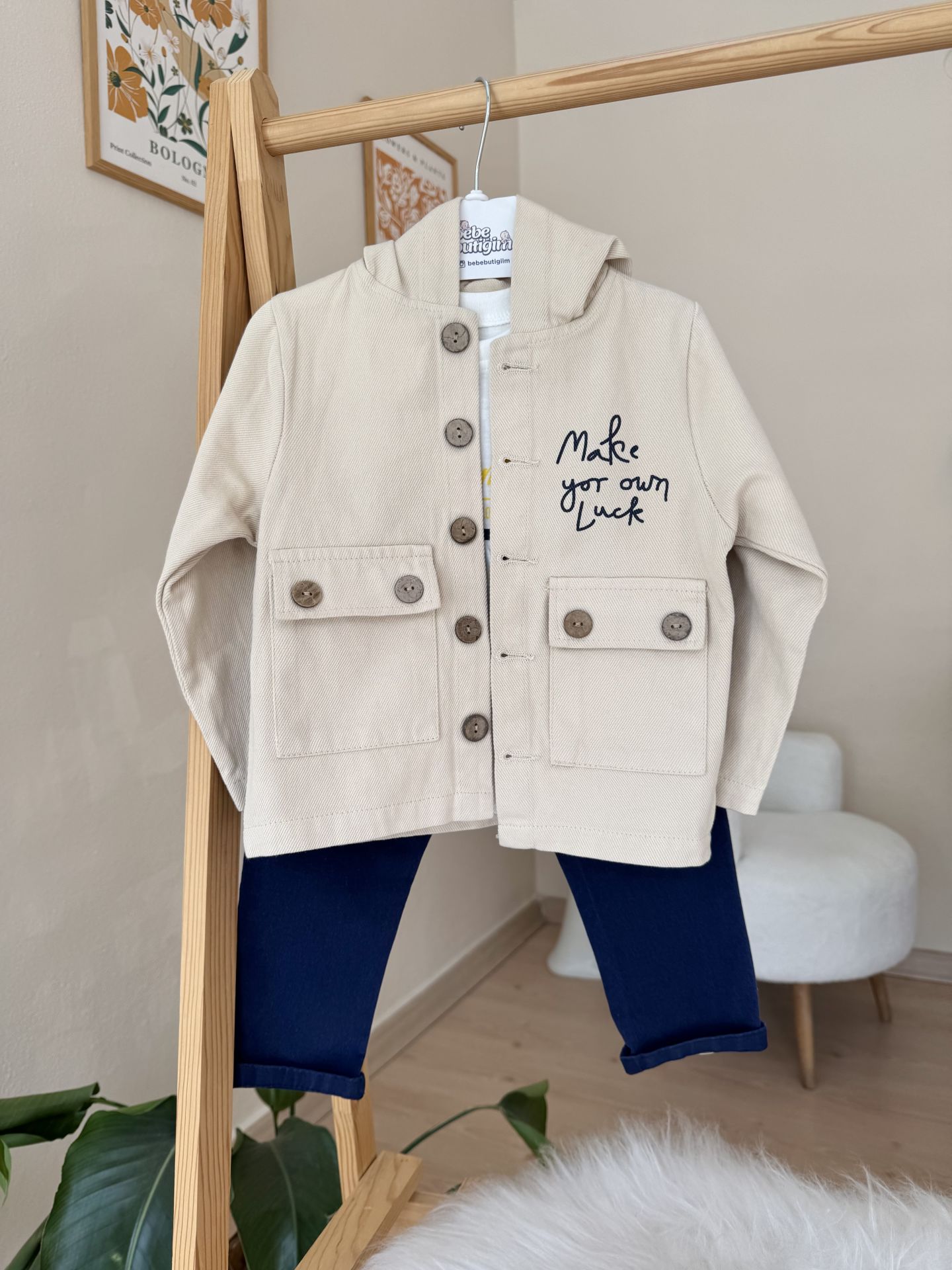 PREMİUM ceketli 3’lü takım