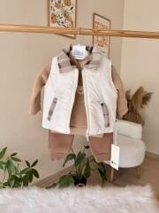 PREMİUM ayıcık yelekli 3’lü takım