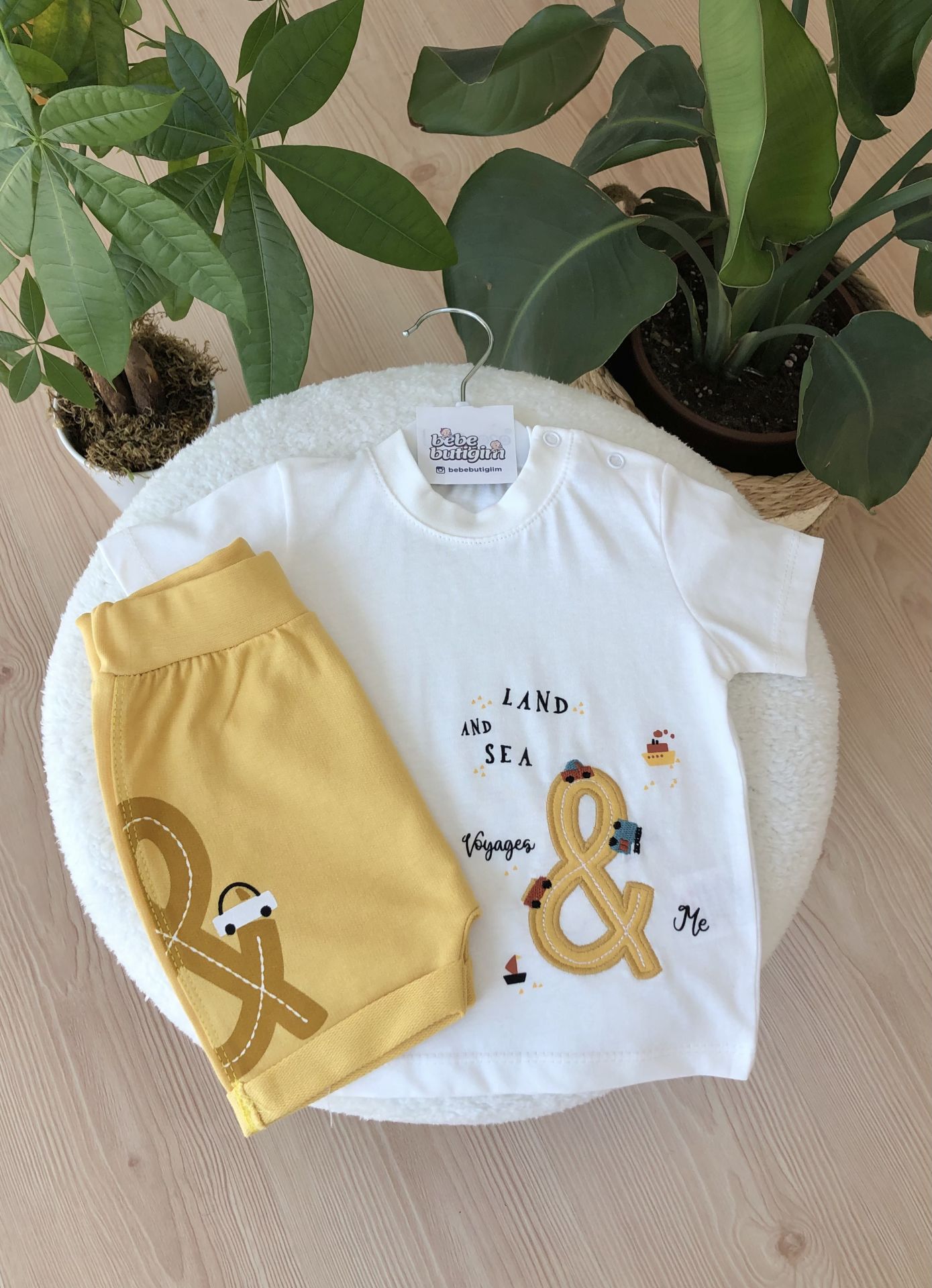 Hardal land sea şortlu takım