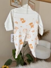 Turuncu sevimli hayvanlar 3’lü pratik takım