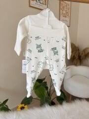 Yeşil sevimli hayvanlar 3’lü pratik takım