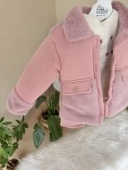 PREMİUM kürklü ceketli 3’lü takım