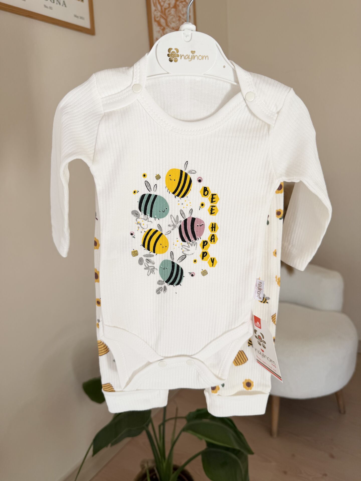 Beyaz arılı 2’li badili takım