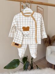 Hardal teddy bear 3’lü pratik takım