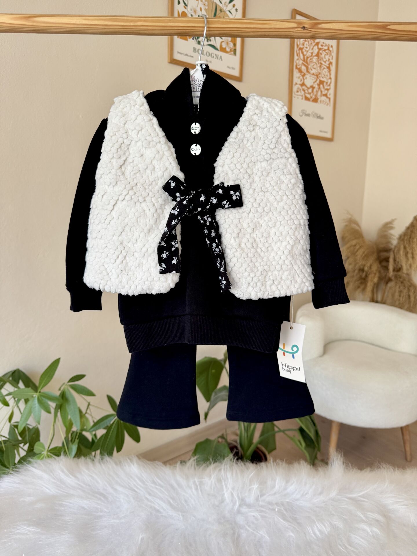 PREMİUM tasarım yelekli 3’lü takım