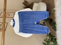 Mavi ayıcıklar kadife takım