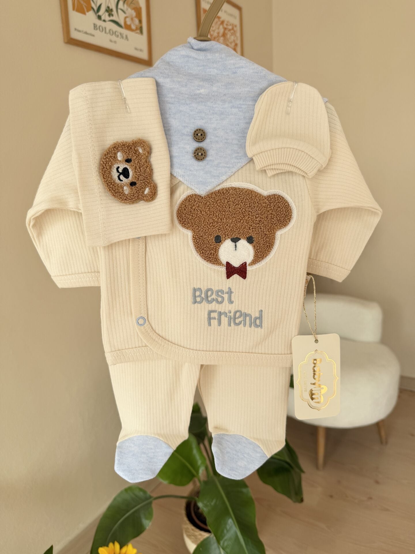 Bebe mavisin ayıcık 5’li set