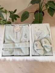 PREMIUM mint balıklı banyo set