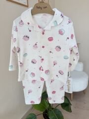 Lüx kalite cupcake pijama takımı