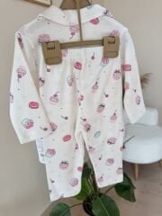 Lüx kalite cupcake pijama takımı